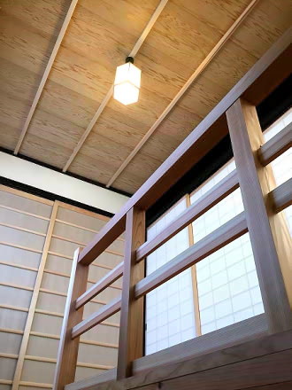 離れの２Ｆ（階段室）