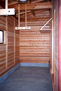 自転車置場 兼 洗濯干し場