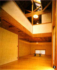 縁なし畳、地窓が優しい和室