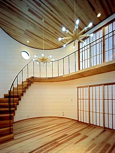 リビングの階段