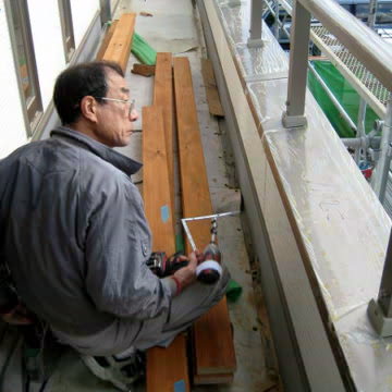 工事写真　手すり