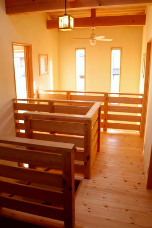 注文住宅　２階ホール